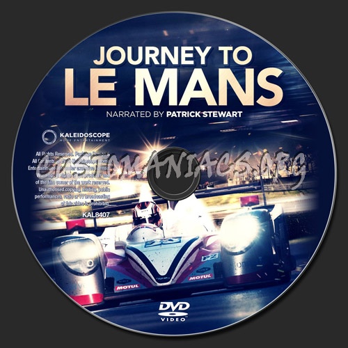 Journey to Le Mans dvd label