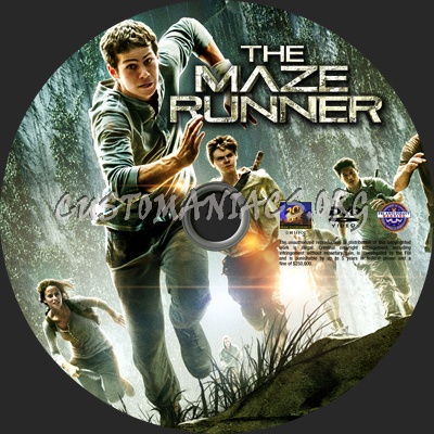 The Maze Runner dvd label