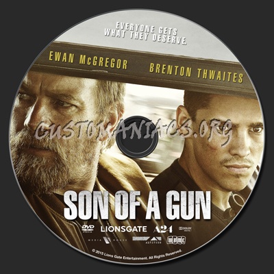 Son Of A Gun dvd label