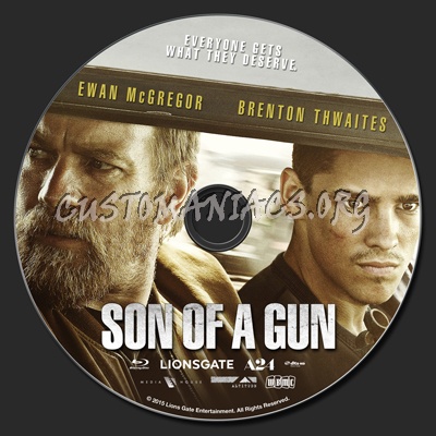 Son Of A Gun blu-ray label