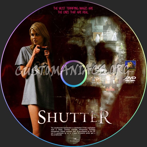 Shutter dvd label