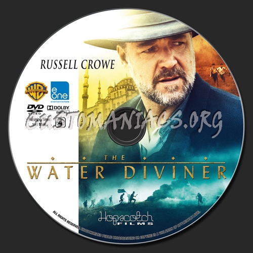 The Water Diviner dvd label