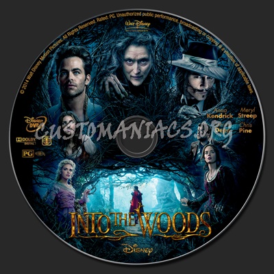 Into the Woods dvd label