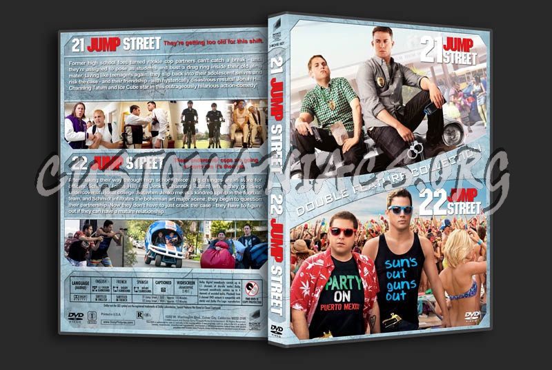 21/22 Jump Street Double dvd cover