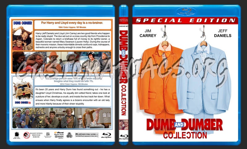 Dumb and Dumber Collection blu-ray cover
