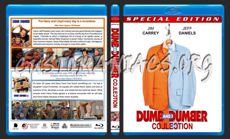 Dumb and Dumber Collection blu-ray cover