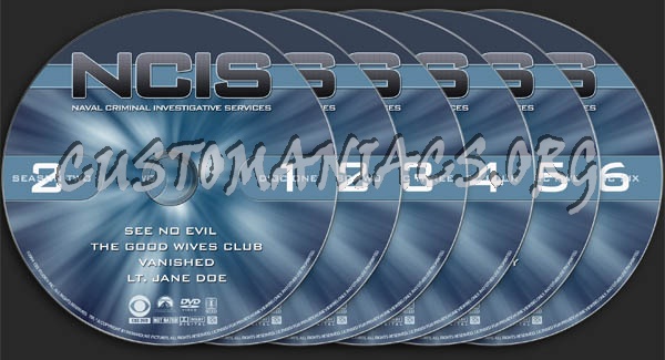 NCIS - Season 2 dvd label