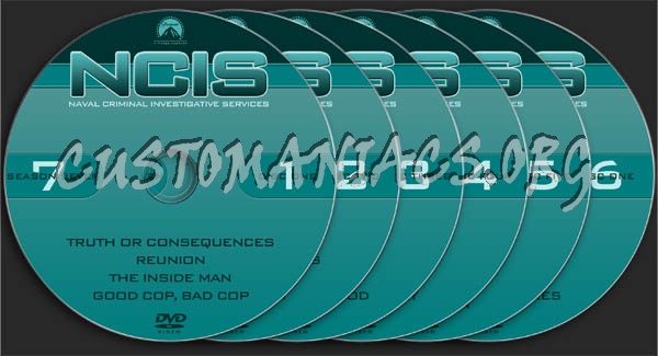 NCIS - Season 7 dvd label