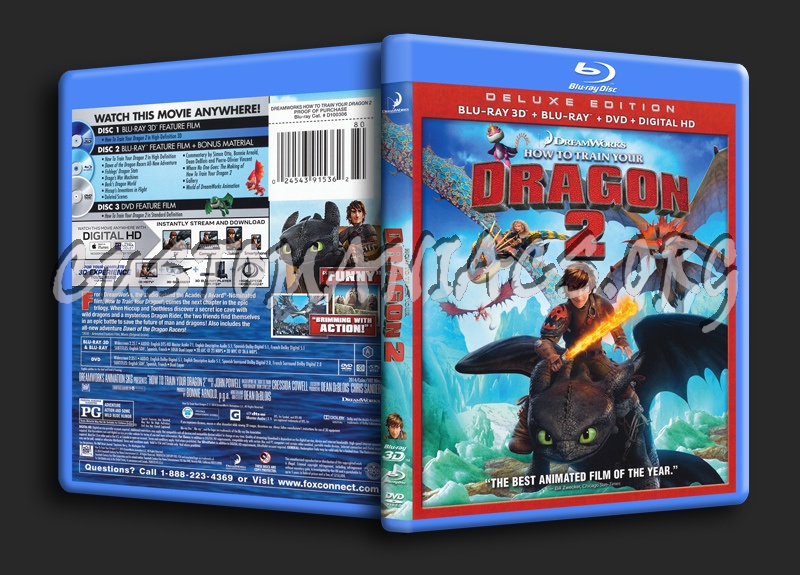 how to train your dragon 2 dvd cover