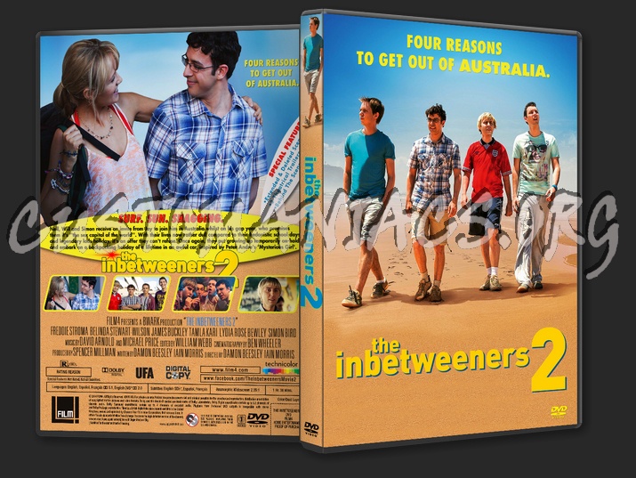 The Inbetweeners 2 dvd cover