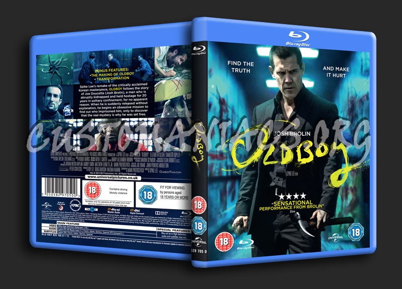 Oldboy blu-ray cover