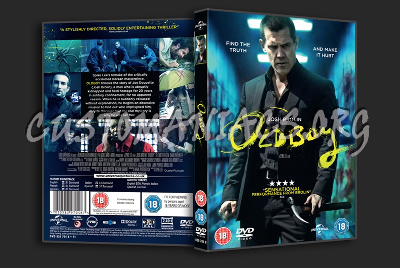 Oldboy dvd cover