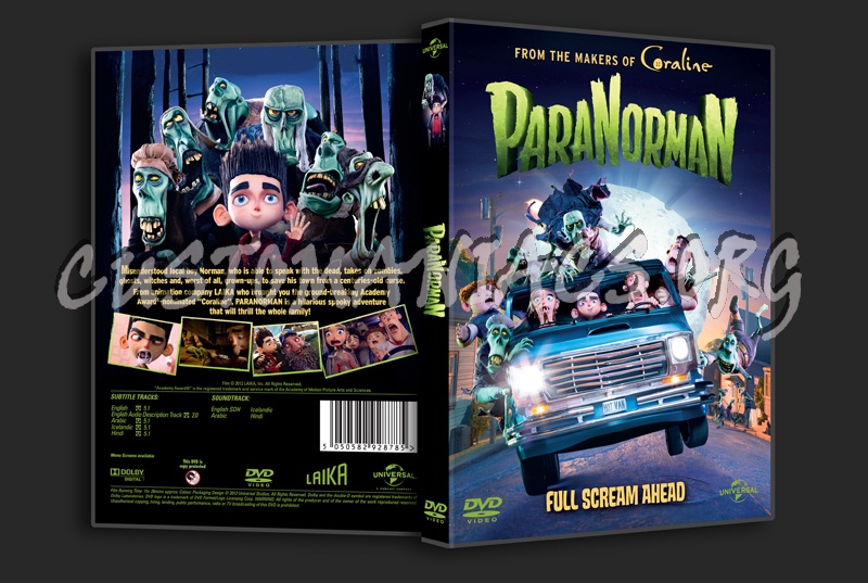 Paranorman dvd cover - DVD Covers & Labels by Customaniacs, id: 219516 ...