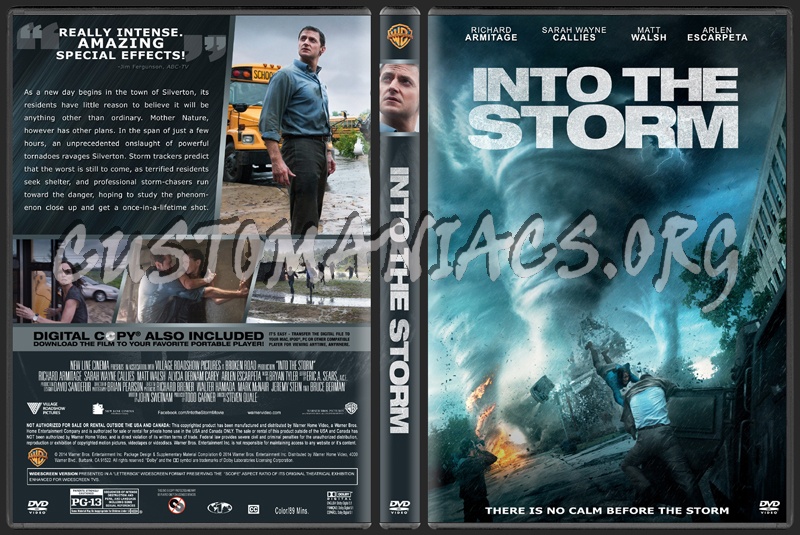 Into The Storm dvd cover