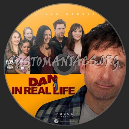 Dan In Real Life dvd label