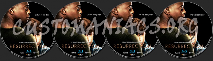 Resurrection Season 2 blu-ray label