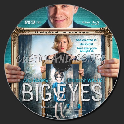 Big Eyes blu-ray label