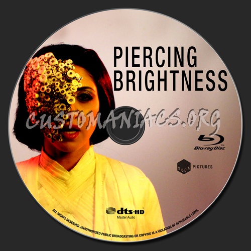 Piercing Brightness blu-ray label