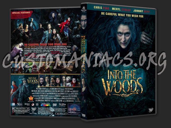 Into the Woods dvd cover