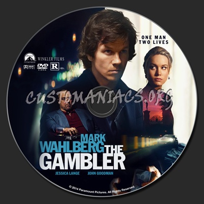 The Gambler (2014) dvd label