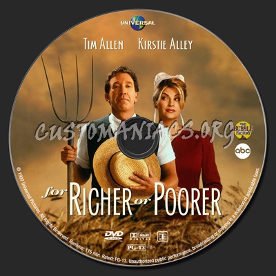 For Richer or Poorer dvd label