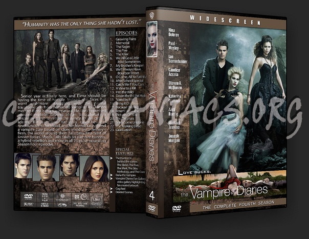 The Vampire Diaries dvd cover