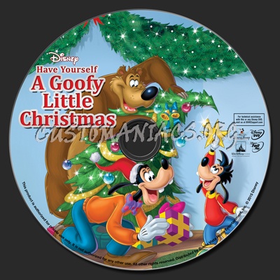 Have Yourself A Goofy Little Christmas dvd label