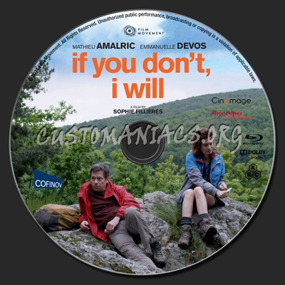 If You Don't, I Will blu-ray label