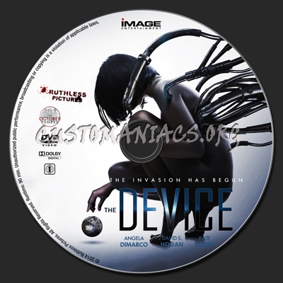 The Device dvd label