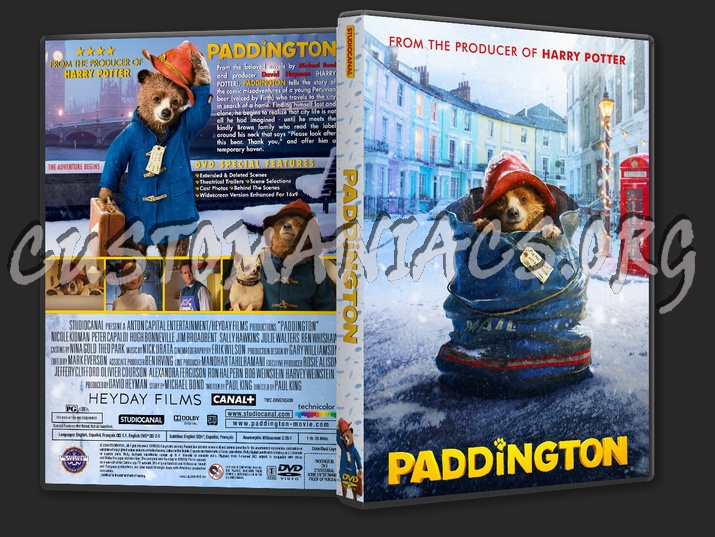 Paddington dvd cover