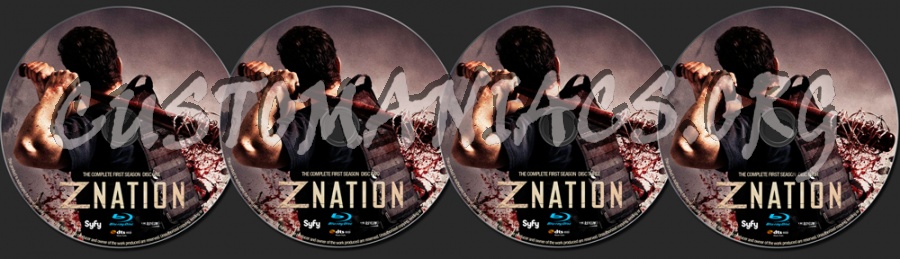 Z Nation Season 1 blu-ray label