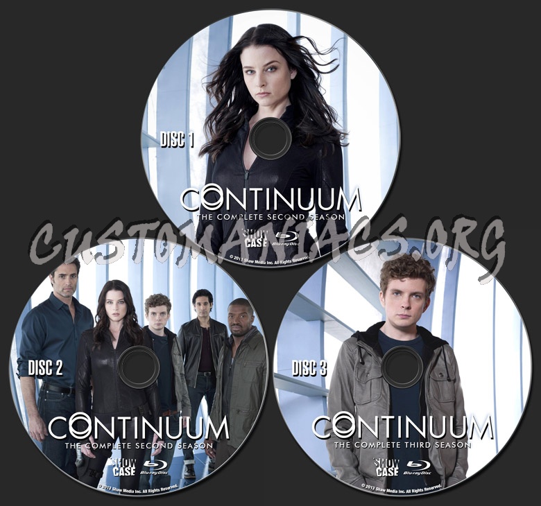 Continuum Season 2 blu-ray label