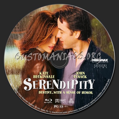 Serendipity blu-ray label