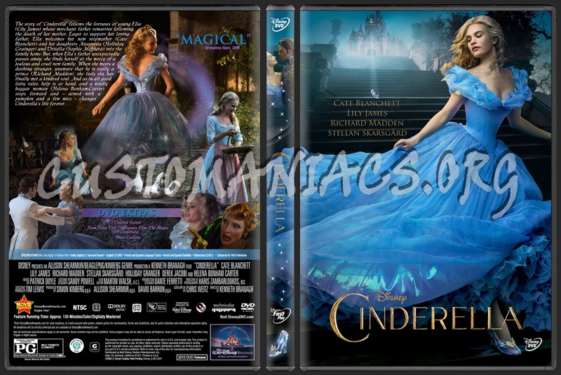 Geaccepteerd Afspraak ontsnapping uit de gevangenis Cinderella (2015) dvd cover - DVD Covers & Labels by Customaniacs, id:  220087 free download highres dvd cover