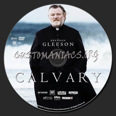 Calvary (2014) dvd label