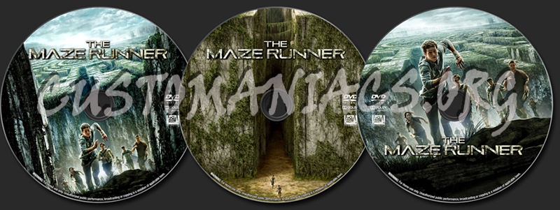 The Maze Runner dvd label