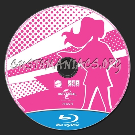 Barbie in Princess Power blu-ray label