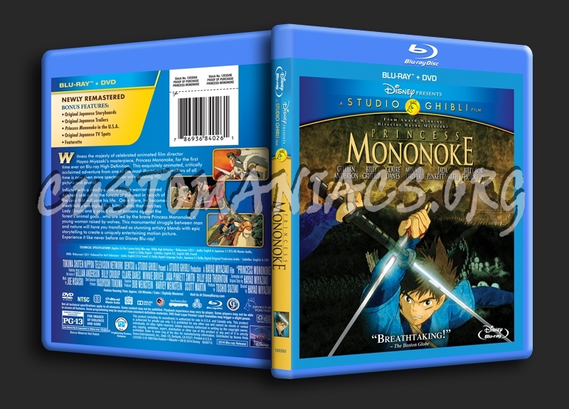 princess mononoke blu ray cover