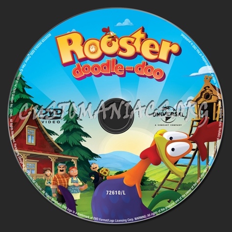 Rooster Doodle-doo dvd label