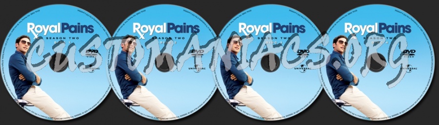 Royal Pains Season 2 dvd label