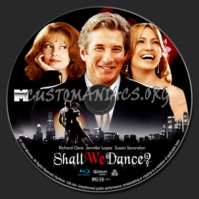 Shall We Dance? blu-ray label