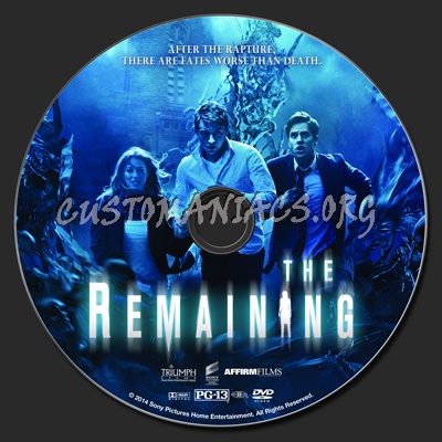 The Remaining dvd label