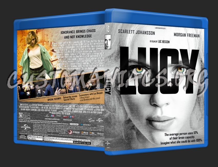 Lucy blu-ray cover