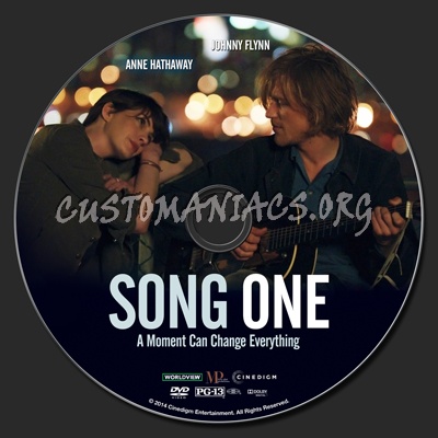 Song One dvd label