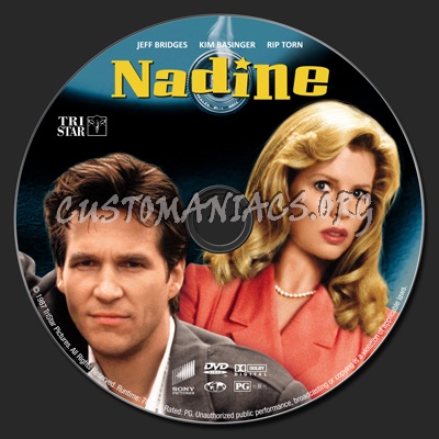 Nadine dvd label