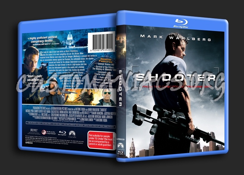 Shooter blu-ray cover