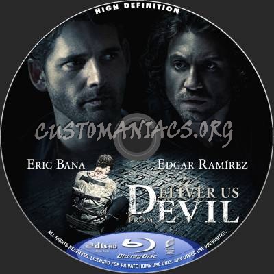 Deliver Us From Evil blu-ray label