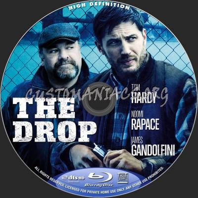 The Drop blu-ray label