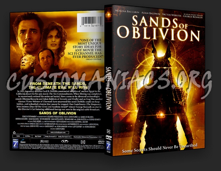 oblivion dvd label