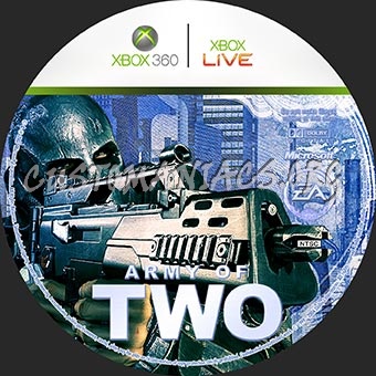 Army Of Two dvd label
